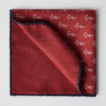 Brunello Cucinelli Bicolor Silk Pocket Square