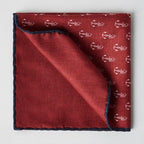 Brunello Cucinelli Bicolor Silk Pocket Square