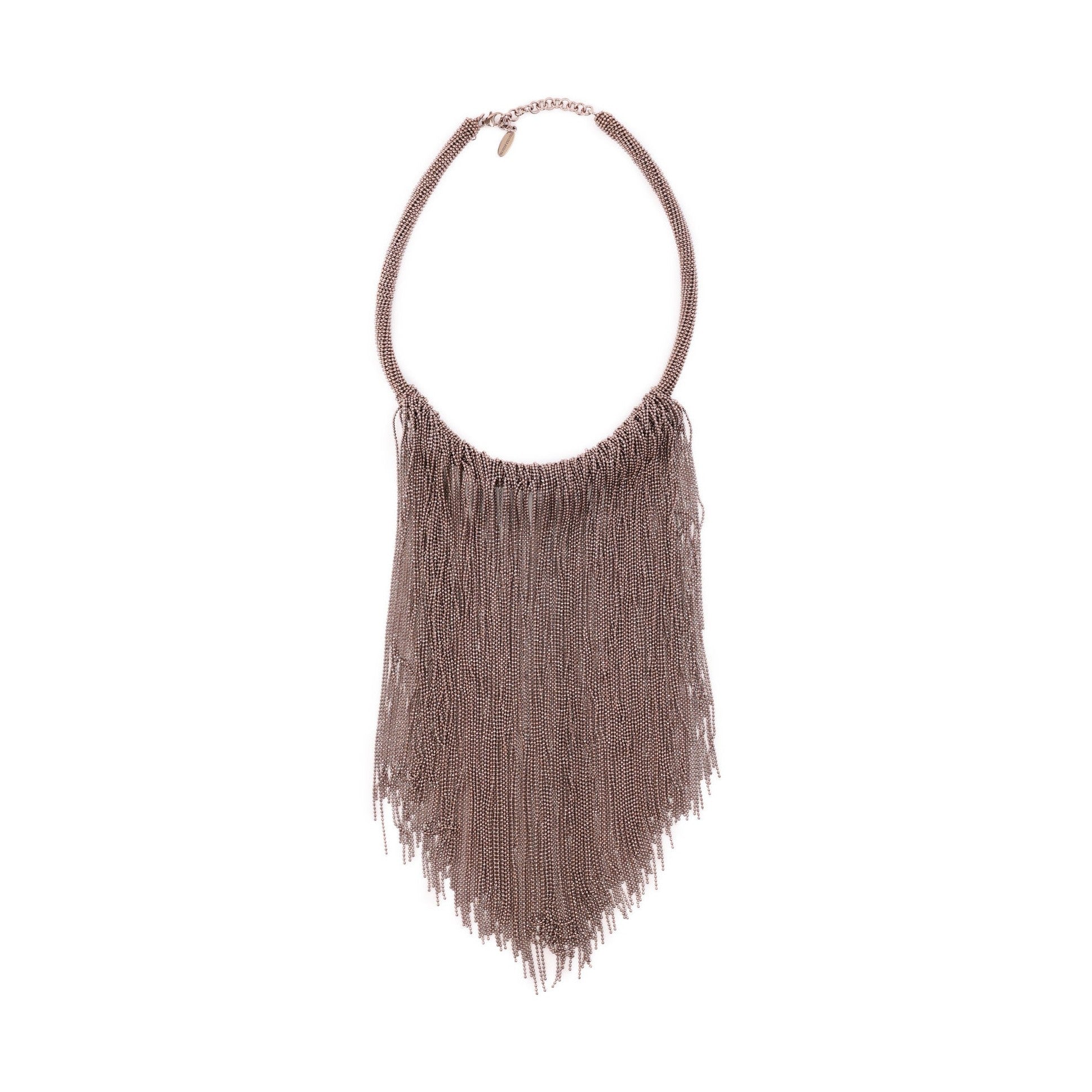 Brunello Cucinelli Copper Brass Necklace