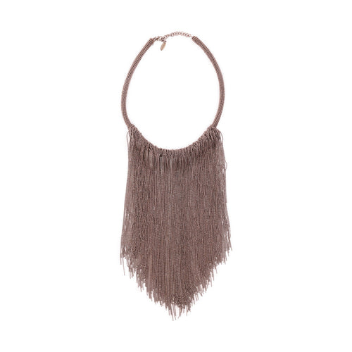 Brunello Cucinelli Copper Brass Necklace