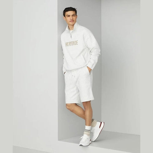 Brunello Cucinelli Silver Cotton Sweatshirt