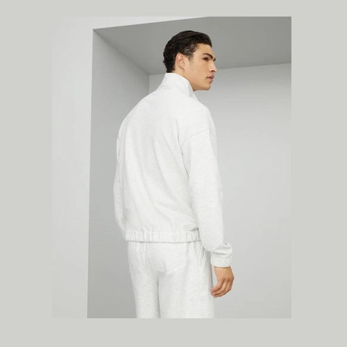 Brunello Cucinelli Silver Cotton Sweatshirt