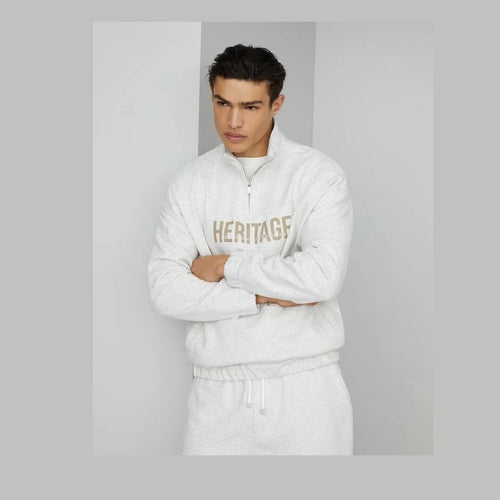 Brunello Cucinelli Silver Cotton Sweatshirt