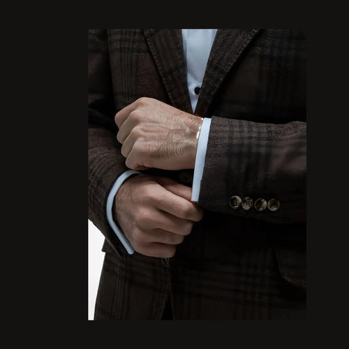 Brunello Cucinelli Brown Wool Two-Piece Suit