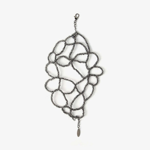 Brunello Cucinelli Gray Silver Necklace