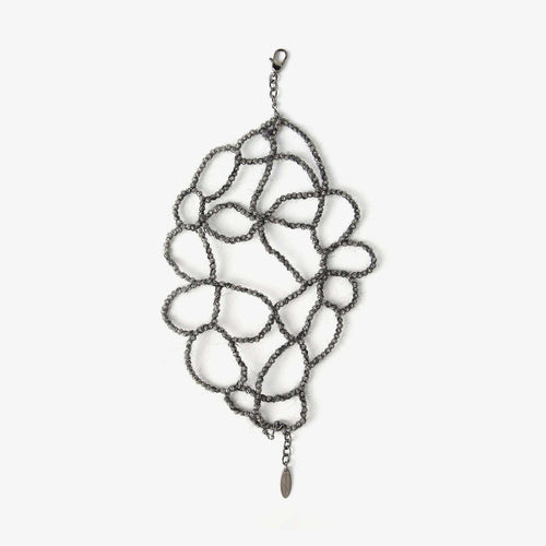 Brunello Cucinelli Gray Silver Necklace