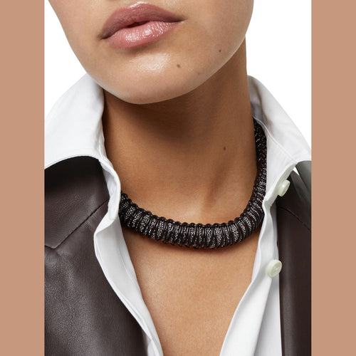 Brunello Cucinelli Silver Brass Necklace