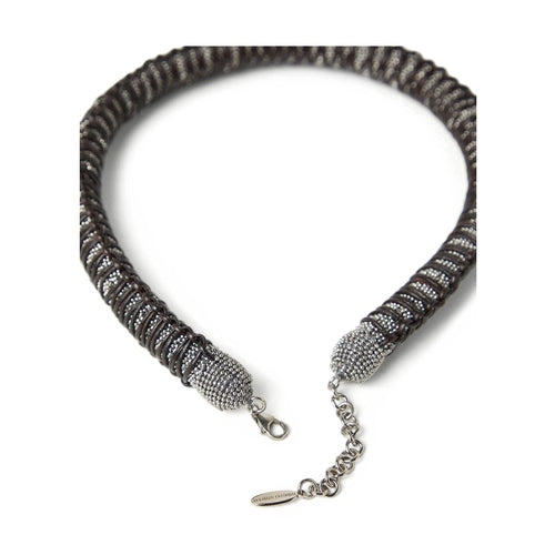 Brunello Cucinelli Silver Brass Necklace