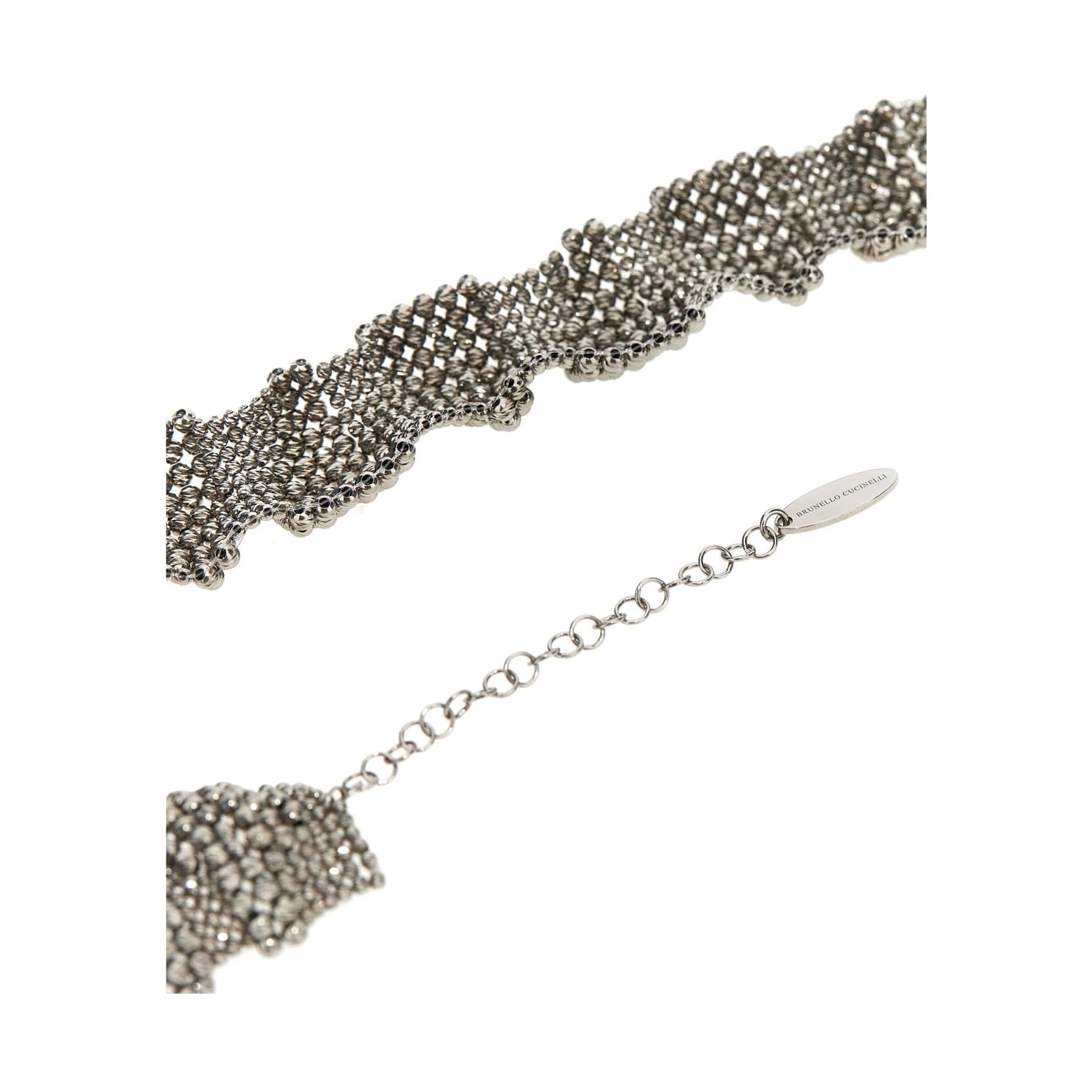 Brunello Cucinelli Bronze Silver Necklace