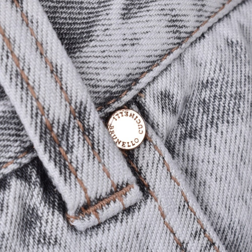 Brunello Cucinelli Natural Cotton Jeans Denim