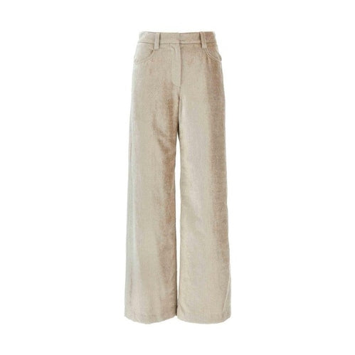 Brunello Cucinelli Pink Cotton Casual Pants