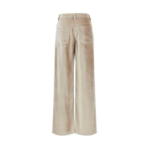 Brunello Cucinelli Pink Cotton Casual Pants