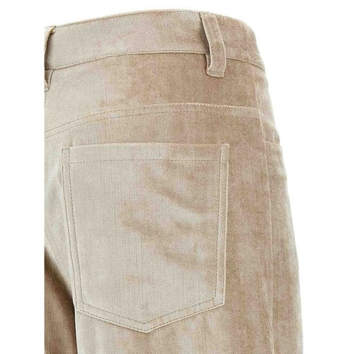 Brunello Cucinelli Pink Cotton Casual Pants