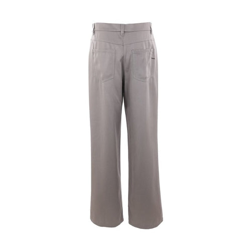 Brunello Cucinelli Gray Acetate Casual Pants