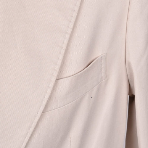 Brunello Cucinelli Beige Cotton Blazer