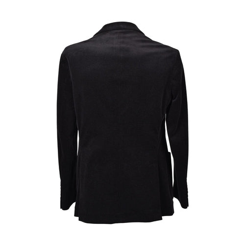 Brunello Cucinelli Black Cotton Blazer