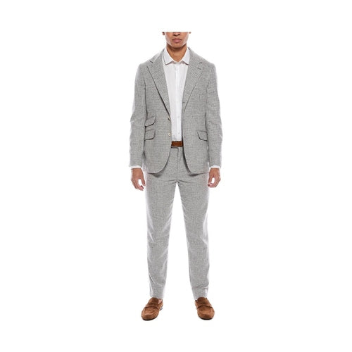 Brunello Cucinelli Pearl Leather Two-Piece Suit