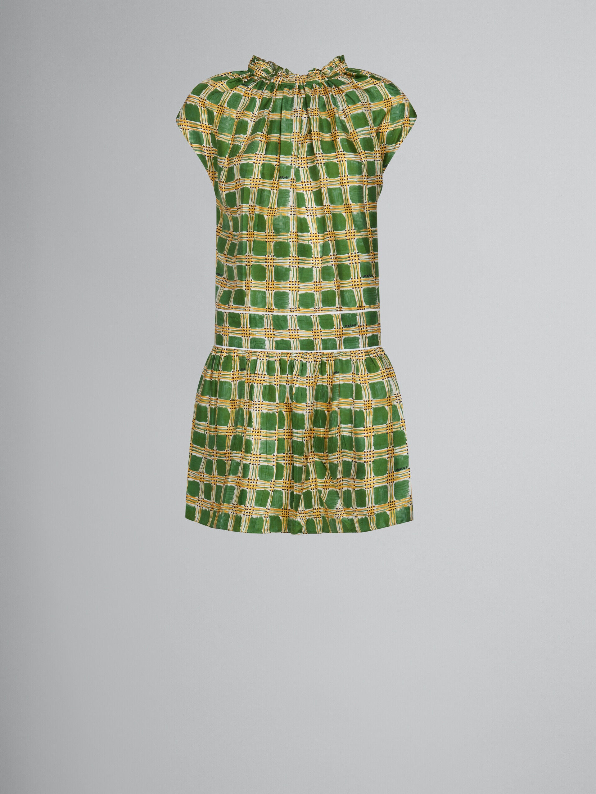 Marni Green Fibres Casual Dress