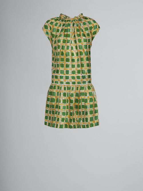 Marni Green Fibres Casual Dress