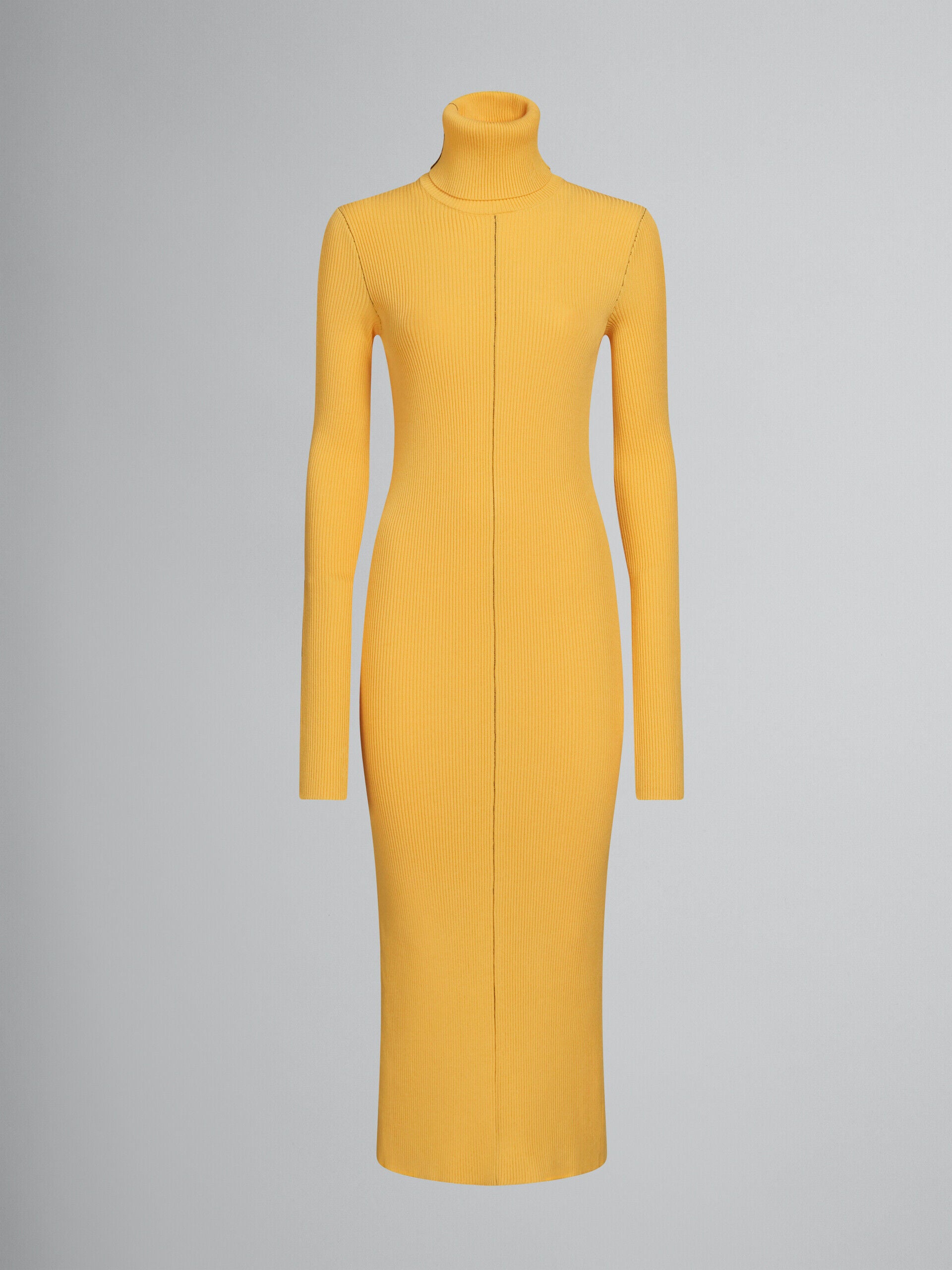 Marni Yellow Fibres Casual Dress