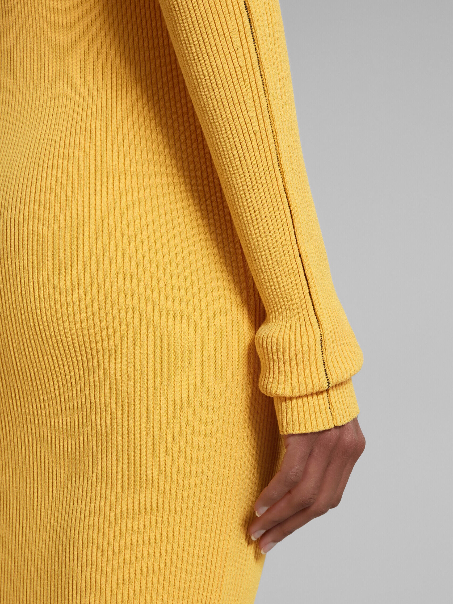 Marni Yellow Fibres Casual Dress