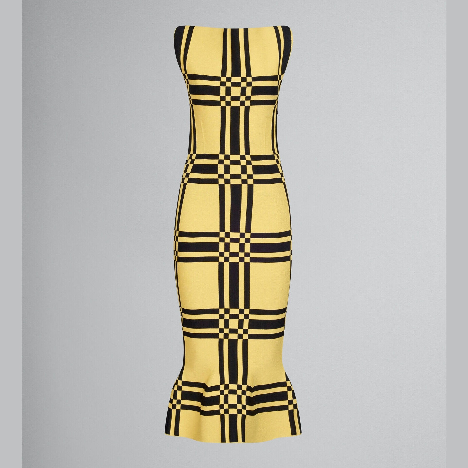 Marni Yellow Fibres Casual Dress