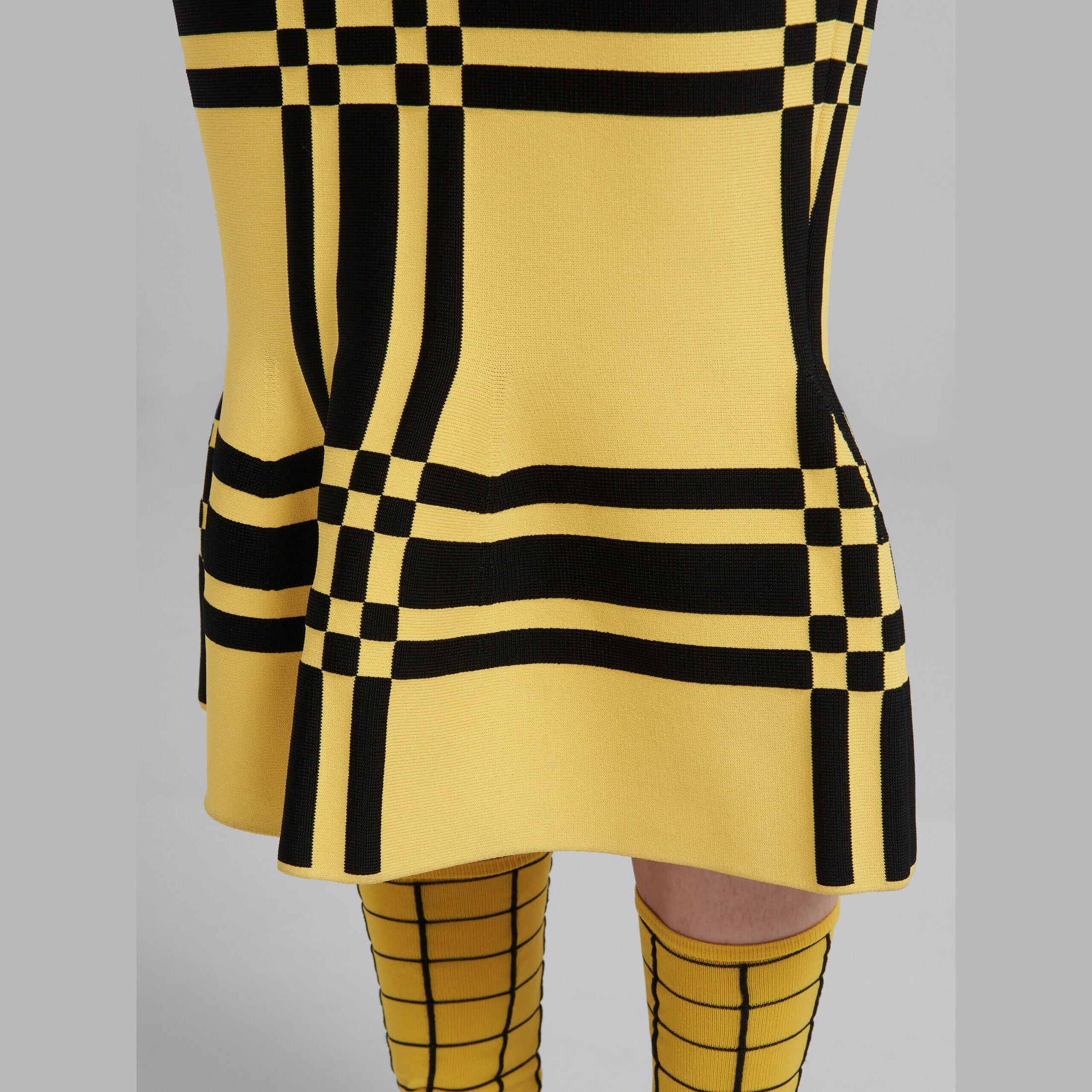 Marni Yellow Fibres Casual Dress