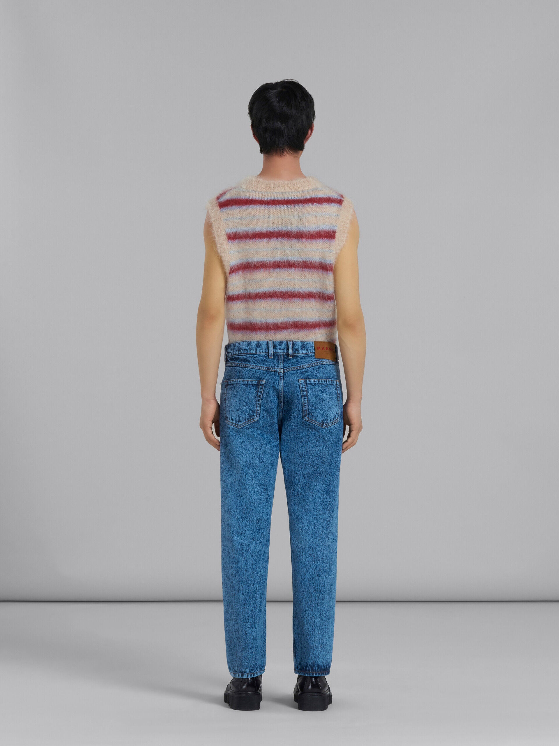 Marni Blue Fibres Relaxed Fit Jeans