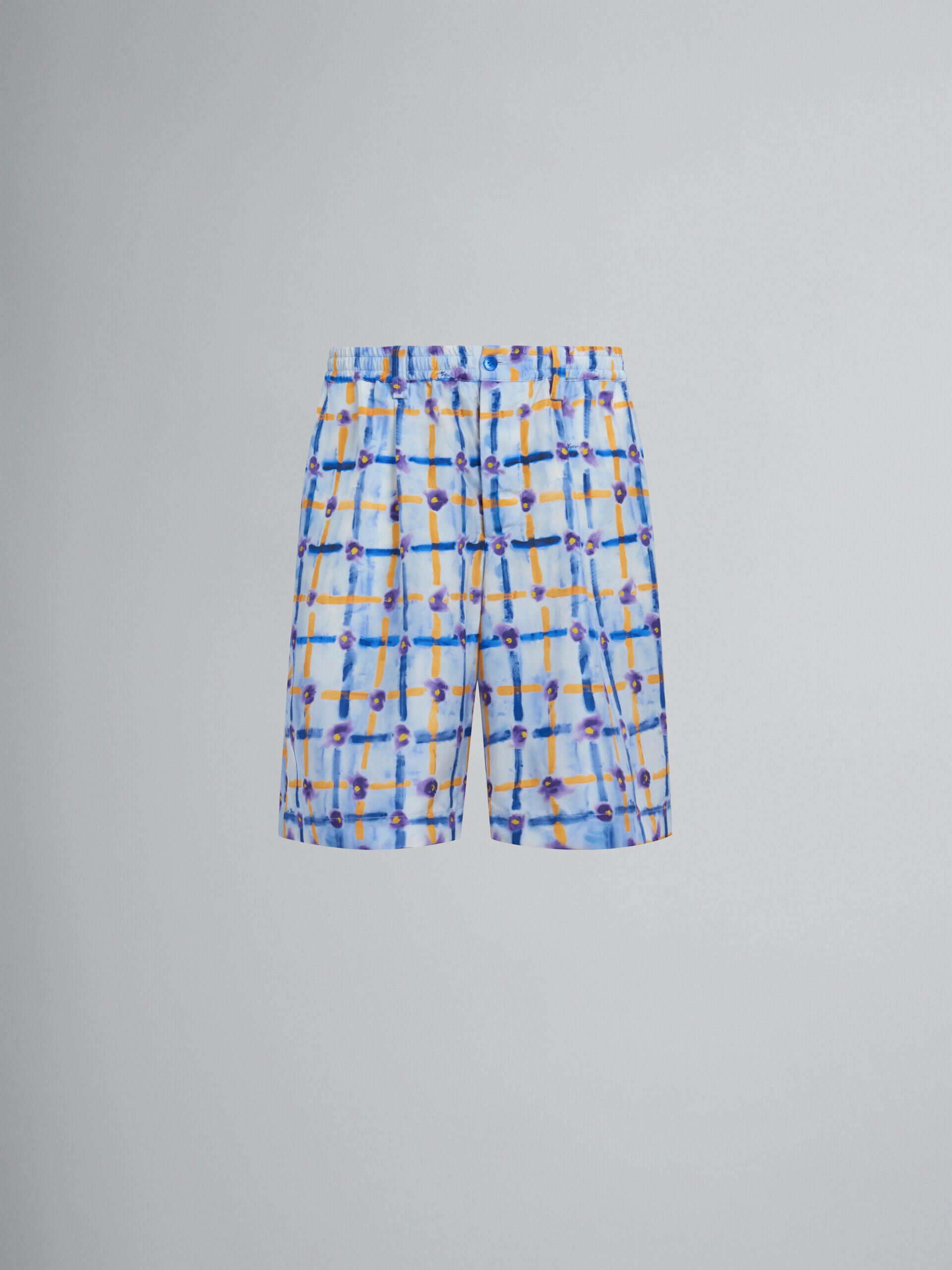Marni Blue Fibres Shorts