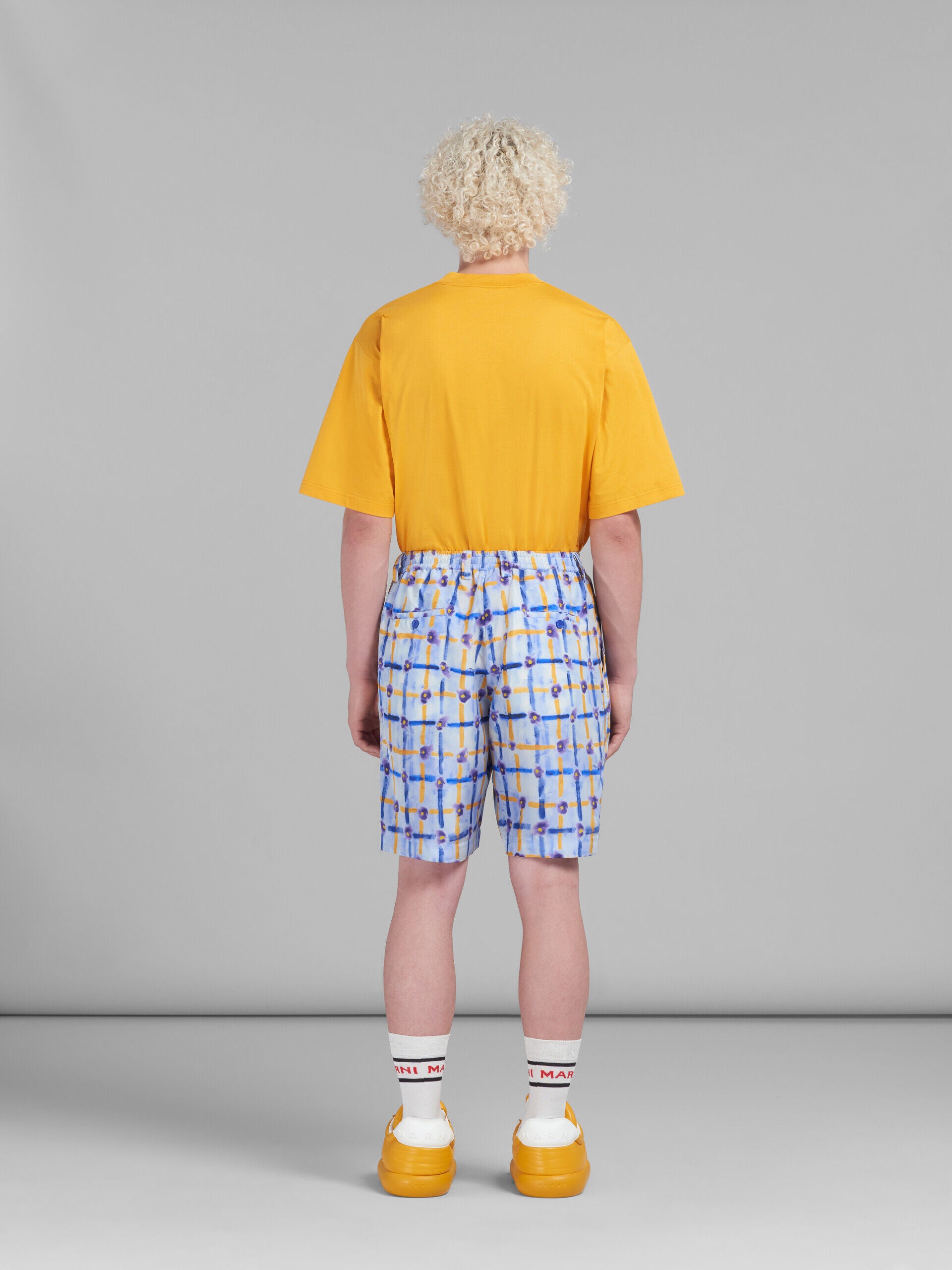 Marni Blue Fibres Shorts