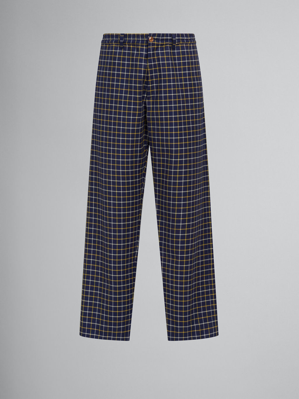 Marni Blue Fibres Casual Pants