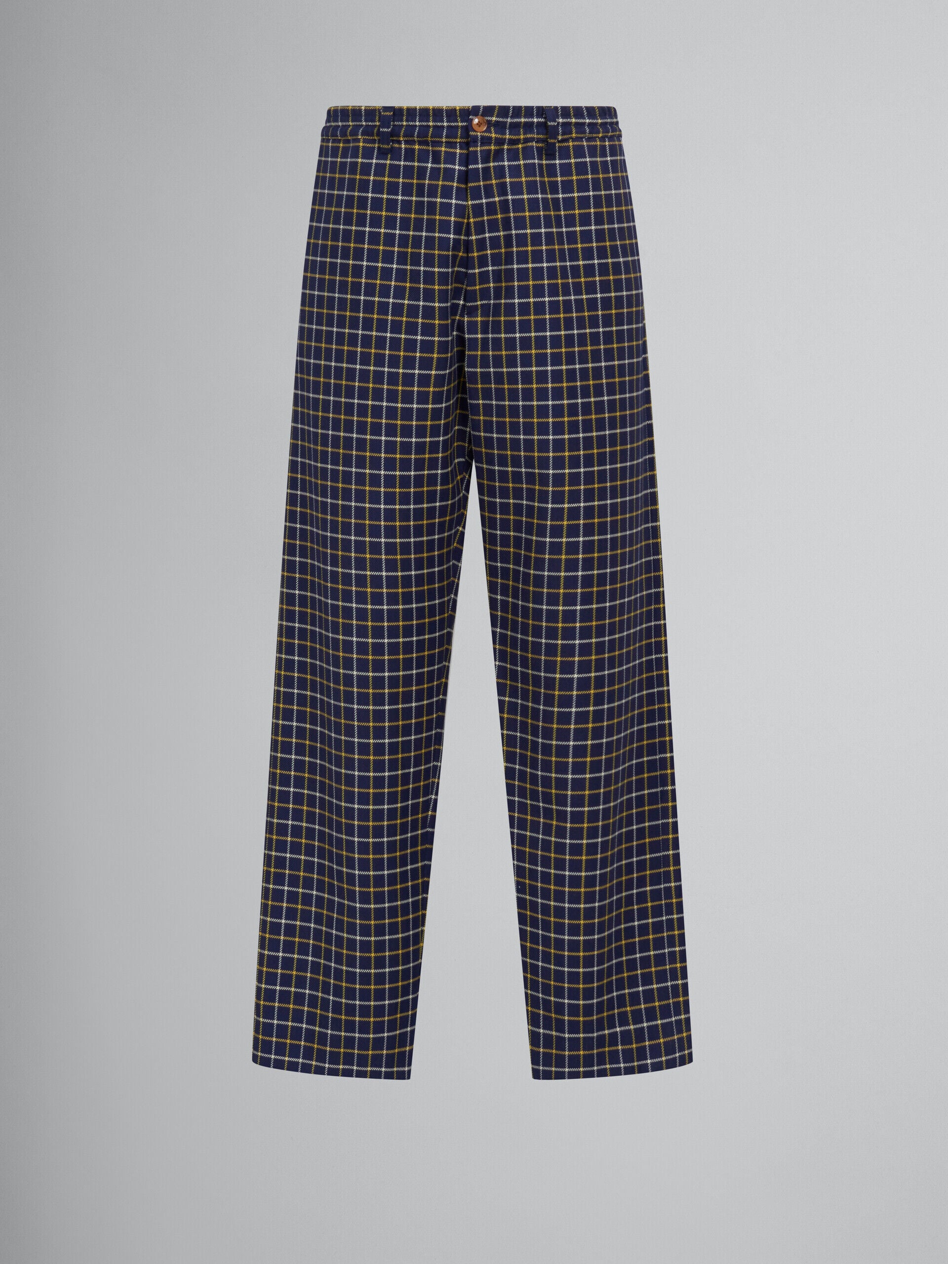 Marni Blue Fibres Casual Pants