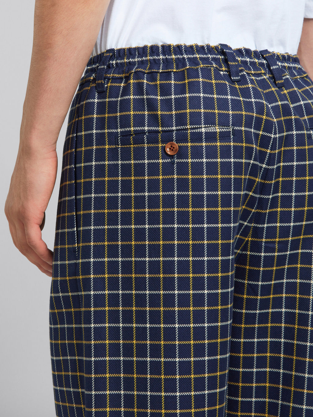 Marni Blue Fibres Casual Pants