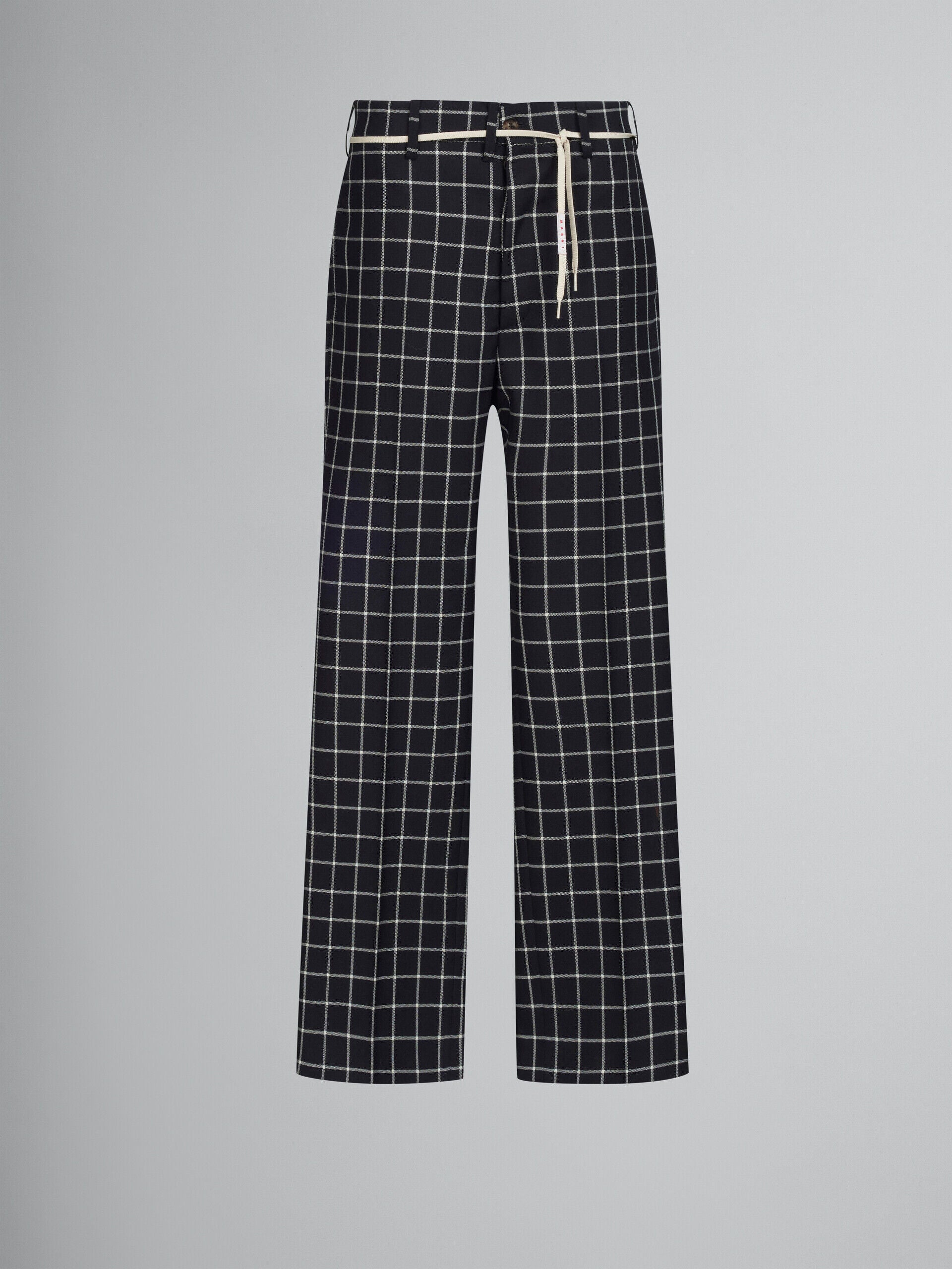 Marni Black Fibres Casual Pants