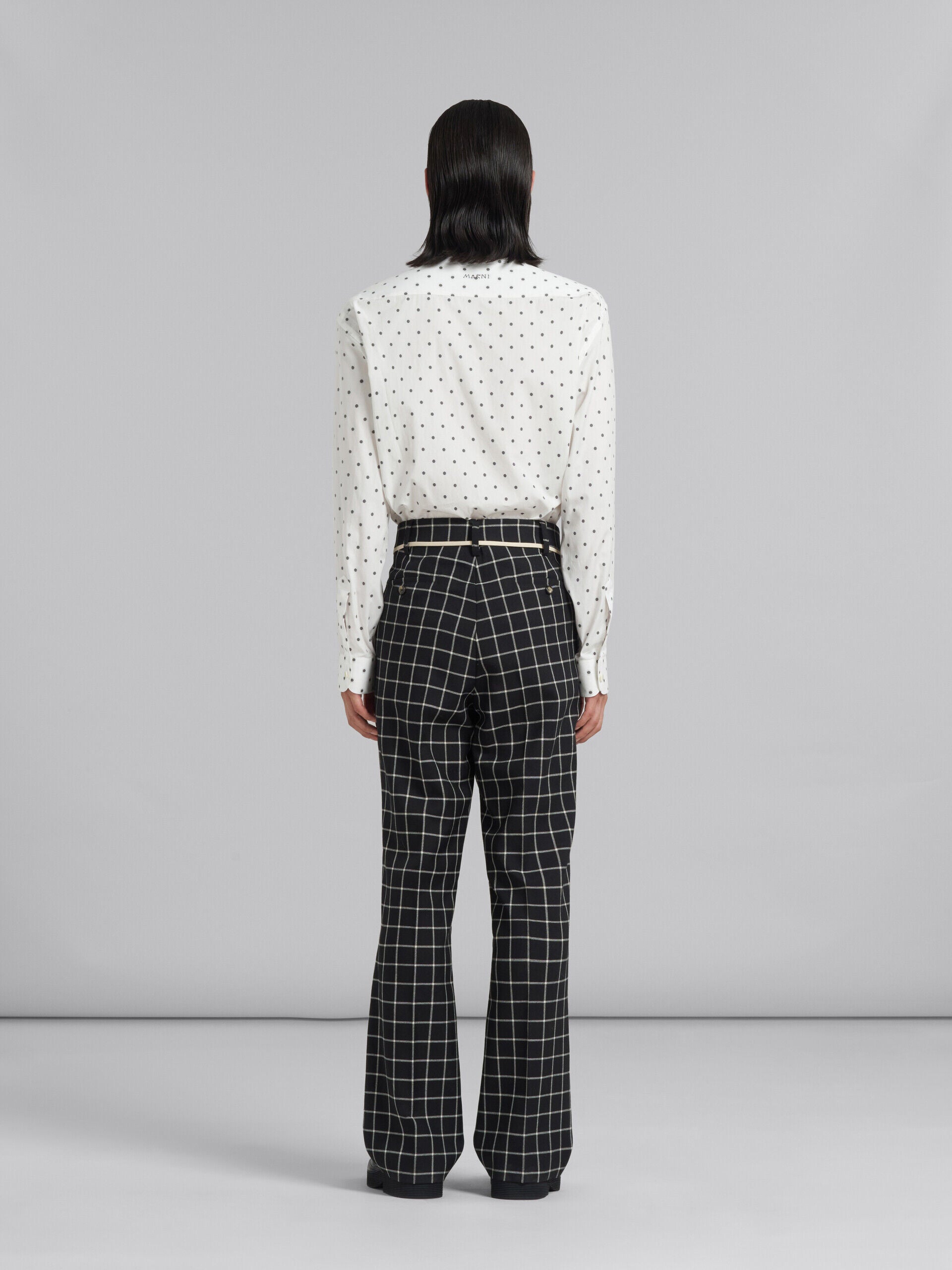 Marni Black Fibres Casual Pants