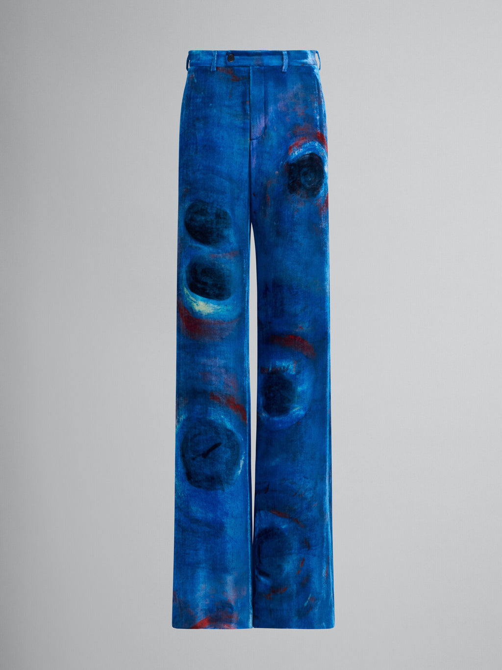Marni Blue Fibres Casual Pants
