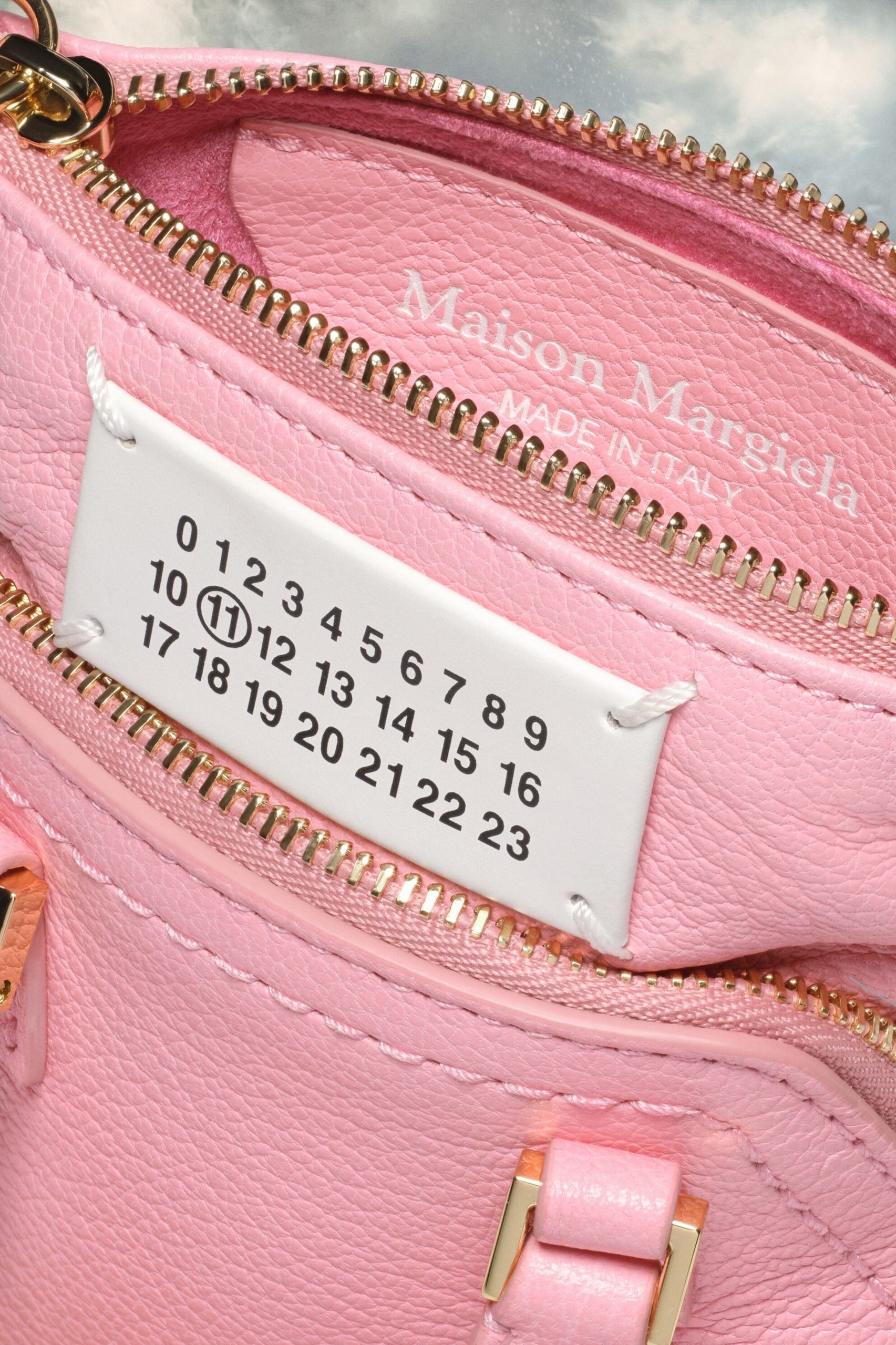 Maison Margiela Pink Fibres Crossbody Bag