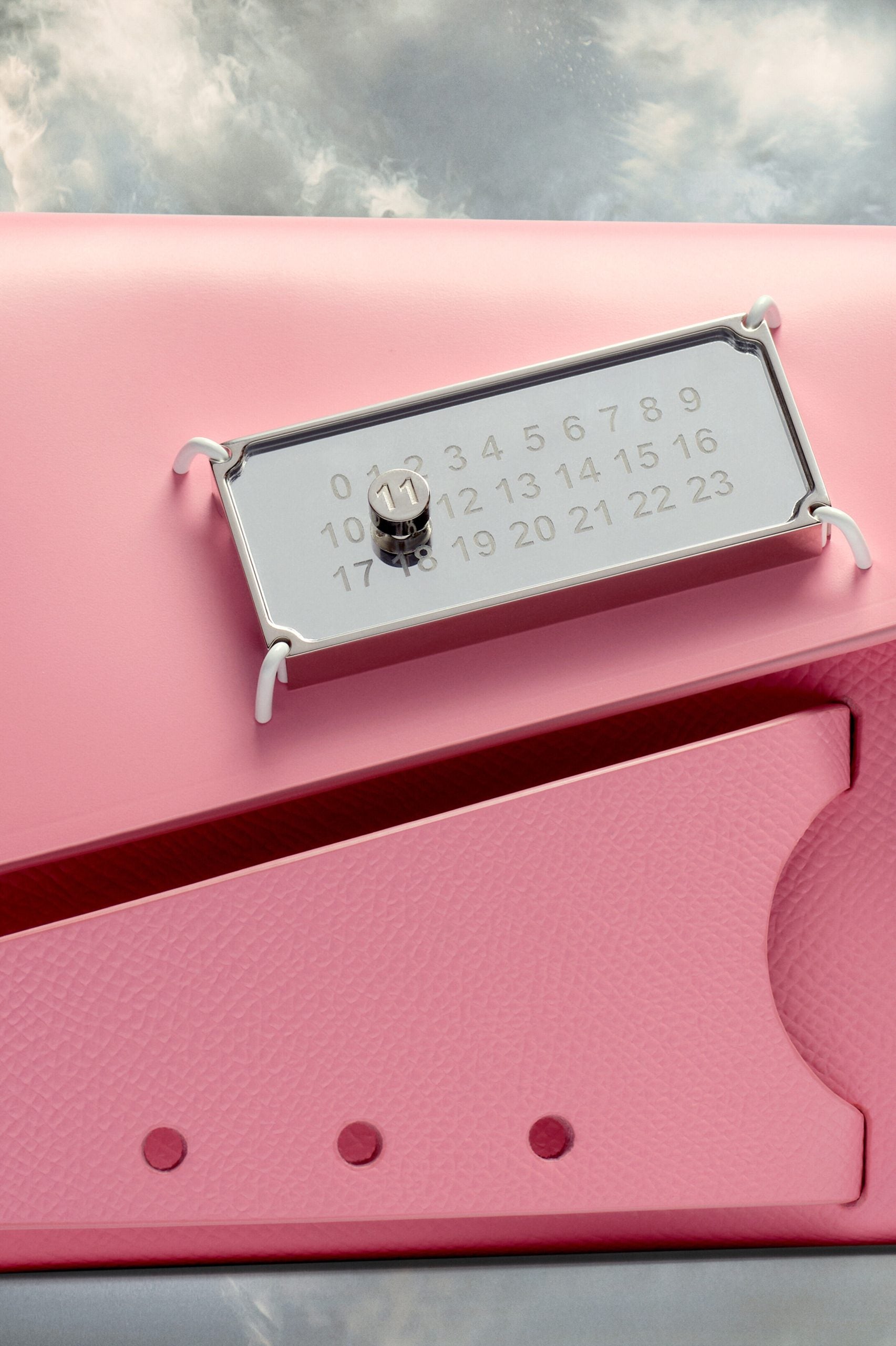 Maison Margiela Pink Fibres Clutch Bag