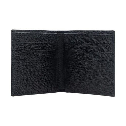 Dolce & Gabbana Black Calf Leather Bos Taurus Wallet