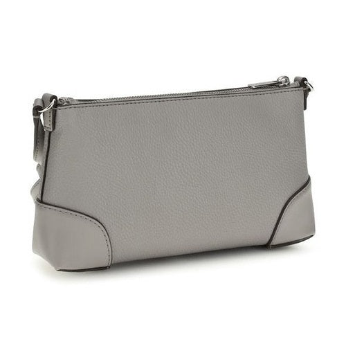 Michael Kors Gray Calf Leather Bos Taurus Wallet
