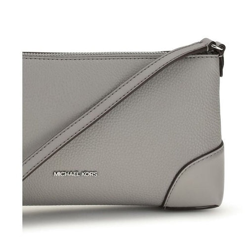 Michael Kors Gray Calf Leather Bos Taurus Wallet