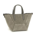 Brunello Cucinelli Brown Calf Leather Bos Taurus Shoulder Bag