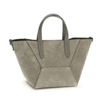 Brunello Cucinelli Brown Calf Leather Bos Taurus Shoulder Bag