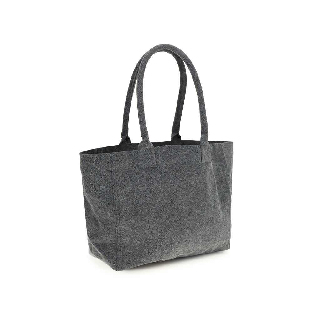 Isabel Marant Gray Cotton Shoulder Bag