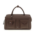 Max Mara Brown Calf Leather Bos Taurus Handbag