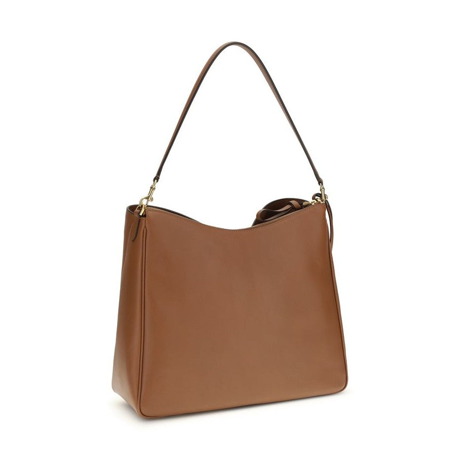 Balenciaga Beige Calf Leather Bos Taurus Shoulder Bag