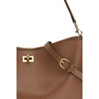 Balenciaga Beige Calf Leather Bos Taurus Shoulder Bag