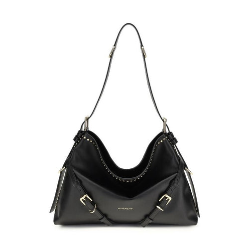 Givenchy Black Calf Leather Bos Taurus Shoulder Bag