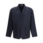 Thom Browne Blue Polyester Coat
