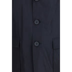 Thom Browne Blue Polyester Coat